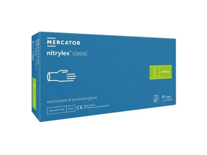 Jednorázové rukavice NITRYLEX 100 ks - veľkosť S