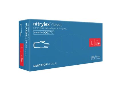 Jednorázové rukavice NITRYLEX 100 ks - veľkosť L