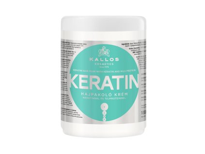 Kallos  vlasová maska - KERATIN 1000 ml