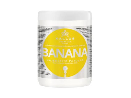Kallos vlasová maska - BANANA 1000 ml