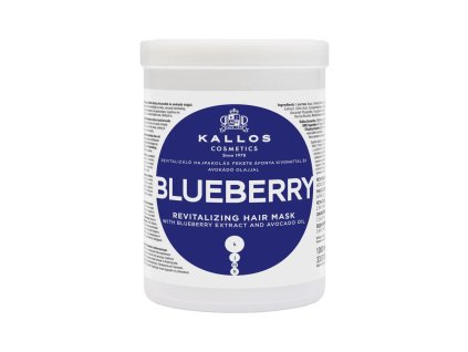KALLOS  vlasová maska - BLUEBERRY 1000 ml