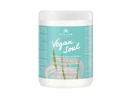 KALLOS VEGAN SOUL  OBOHACUJÚCI vlasový zábal 1000 ml