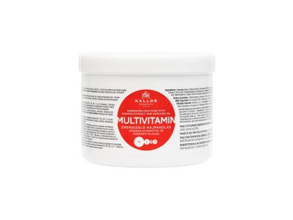 Kallos  vlasová maska - MULTIVITAMIN 500 ml