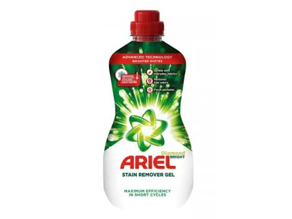ARIEL Diamond BRIGHT - tekutý odstraňovač škvŕn na biele prádlo 950 ml