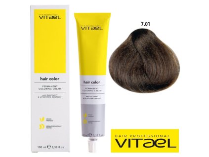 Vitael profesionálna farba na vlasy 100ml č. 7.01