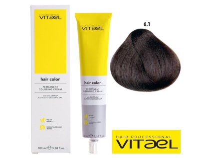 Vitael profesionálna farba na vlasy 100ml č. 6.1