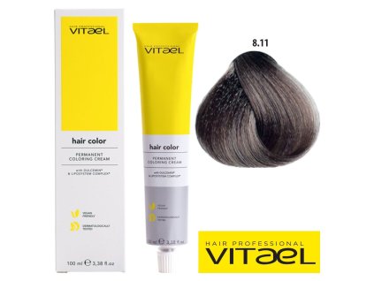 Vitael profesionálna farba na vlasy 100ml č. 8.11
