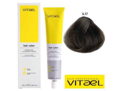 Vitael profesionálna farba na vlasy 100ml č. 6.17