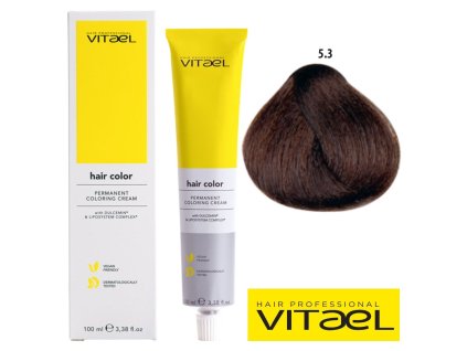 Vitael profesionálna farba na vlasy 100ml č. 5.3
