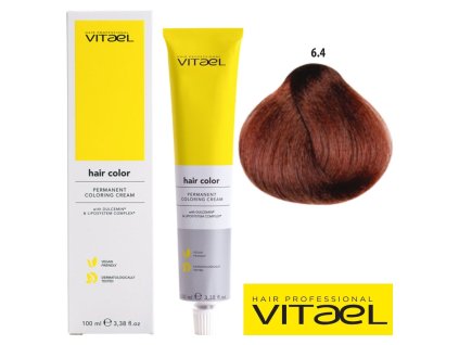 Vitael profesionálna farba na vlasy 100ml č. 6.4