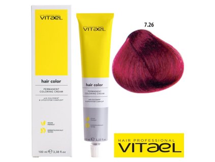 Vitael profesionálna farba na vlasy 100ml č. 7.26