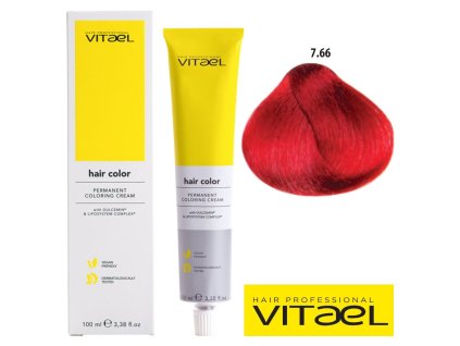Vitael profesionálna farba na vlasy 100ml č. 7.66