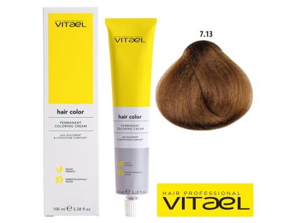Vitael profesionálna farba na vlasy 100ml č. 7.13