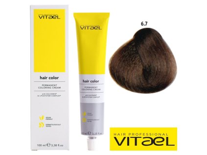 Vitael profesionálna farba na vlasy 100ml č. 6.7