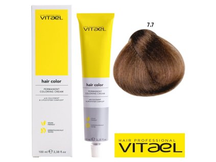Vitael profesionálna farba na vlasy 100ml č. 7.7