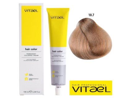 Vitael profesionálna farba na vlasy 100ml č. 10.7