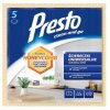 PRESTO CLEAN suché obrúsky -  UNIVERZÁLNE ŽLTÉ 5 ks