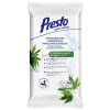PRESTO CLEAN hypoalergénne univerzálne  vlhčené utierky do domácnosti s KONOPE 40 ks