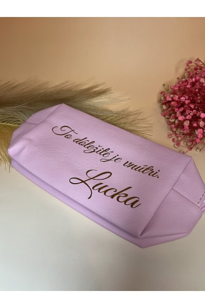 Kozmetická taška s vlastným textom