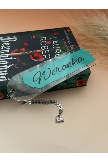 Záložka do knihy s menom