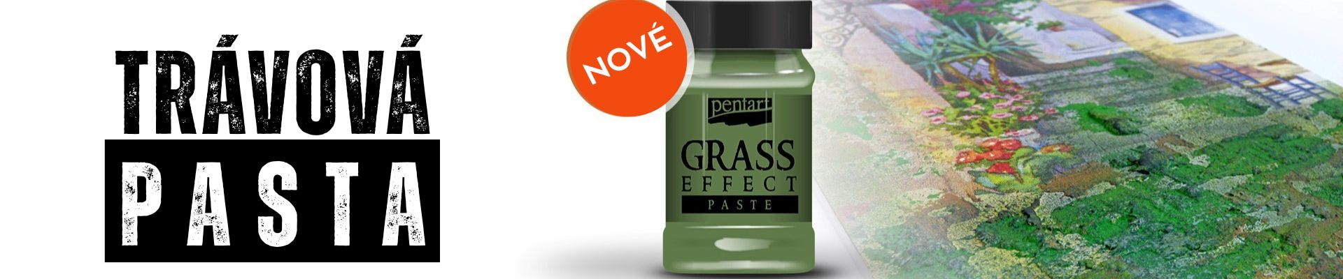 Trávová pasta