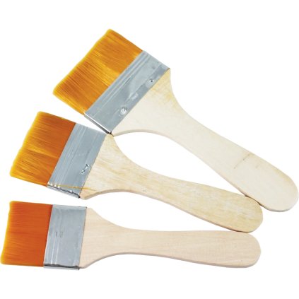 Sada plochých štetcov - 3ks veľkosť 6-8-10