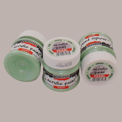akrylova farba perlet 50ml zelena 3539