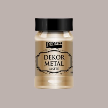 akrylova farba dekor metal matna 100ml bronzova 35109