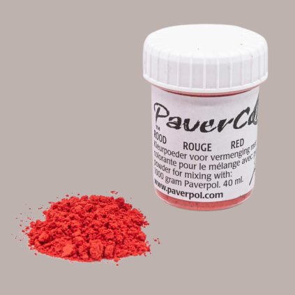 pavercolor cervena 40ml
