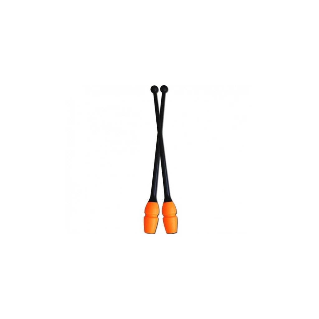 clavette pastorelli ad incastro mod. masha 45 20 cm bicolore nero arancio 02902