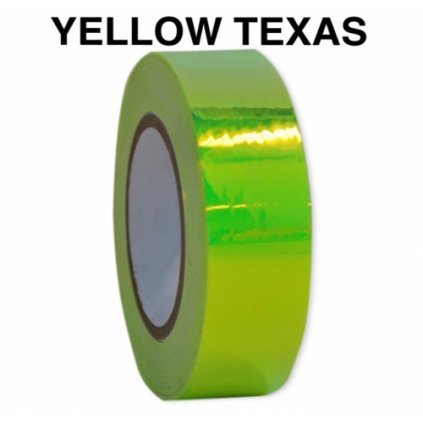 Ozdobná izolepa Laser Yellow Texas