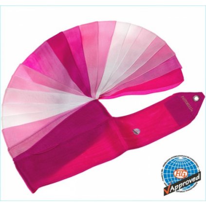 Stuha Pastorelli 03220 Fuchsia-pink-white  F.I.G.