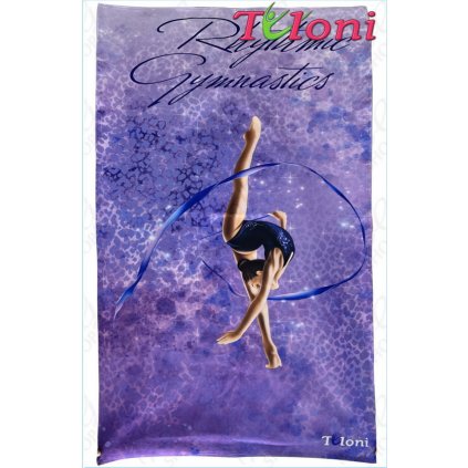 UBNK BT02 LD Beach Towel Tuloni 145x75cm Ribbon Lila 44