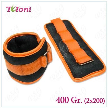 Tuloni Gewichtsmanschetten T0132 400 2x200gr orange 00