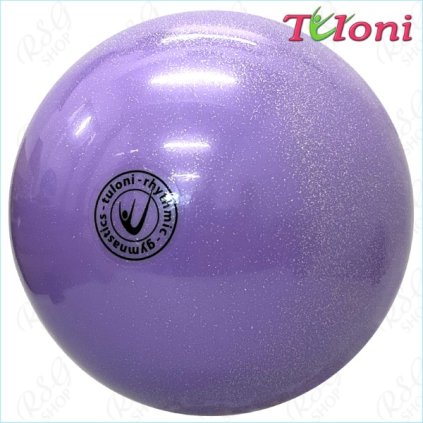 Ball 18cm Glitter Lilac T1114 00