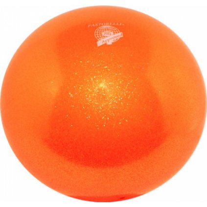 Míč Pastorelli Glitter Arancio 00028