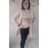 Dámské triko se zlatou aplikací JASMINE