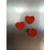 Magnetky - srdíčka