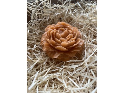 Mýdlová květina - oranžová 80g