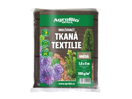 Hnědá tkaná textilie 100 g/m3