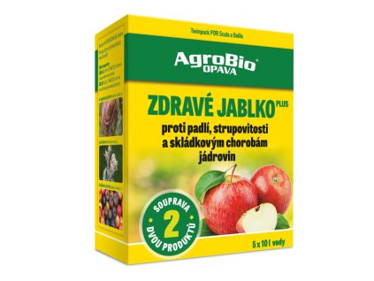 ZDRAVÉ jablko plus - proti padlí a strupovitosti jabloní 2x10ml + 3x8 g
