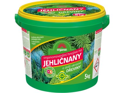 Hnojivo na jehličnany a okrasné dřeviny - 5 kg kbelík