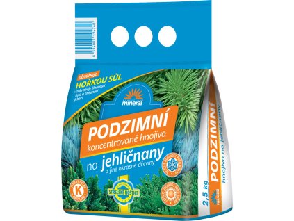Hnojivo podzimní - jehličnany 2,5 kg