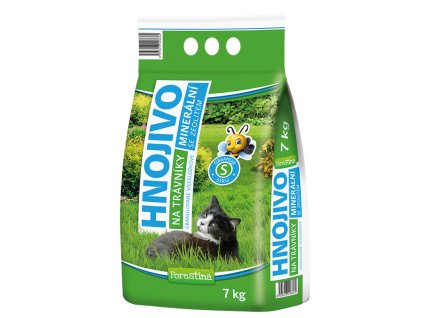 Minerální granulované hnojivo na Trávník Standard - 7 kg
