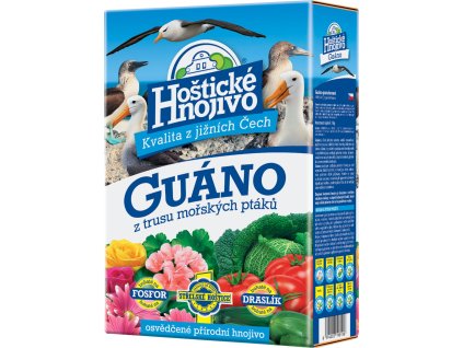 Hoštické - guáno 1 kg granulované