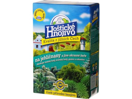 Hoštické - jehličnany 1 kg s guánem