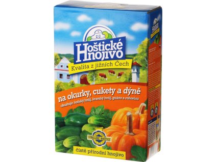 Hoštické - okurky a cukety 1 kg s guánem