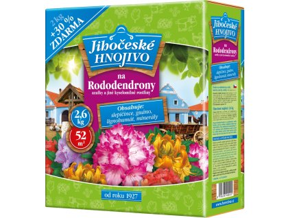 Jihočeské hnojivo - Azalky a rododendrony 2kg + 30% zdarma