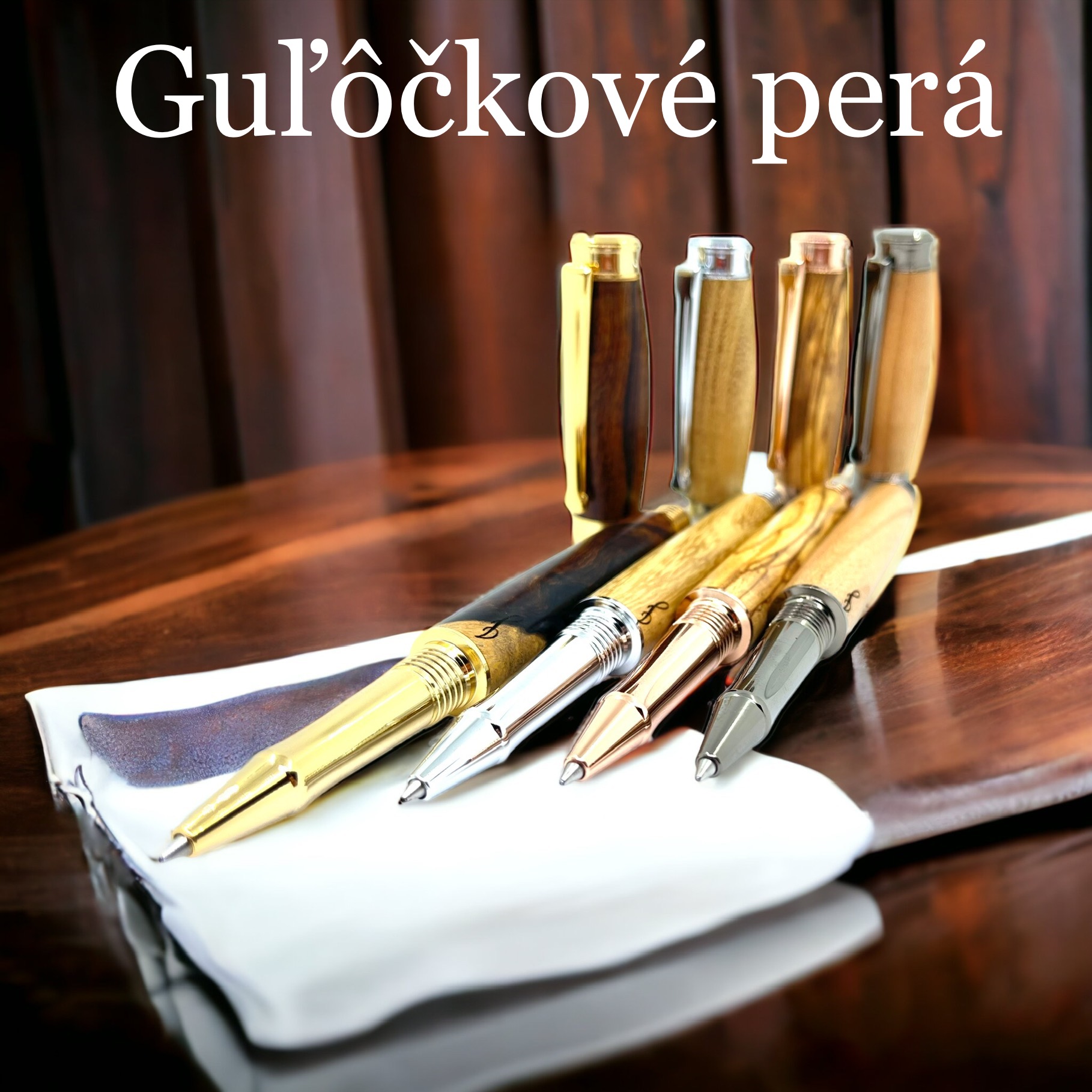 Guľôčkové perá