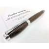 Drevené guľôčkové pero Donatus  Panga Panga-chróm